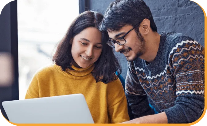 Two AmzoCare teammates planning a UAE rollout